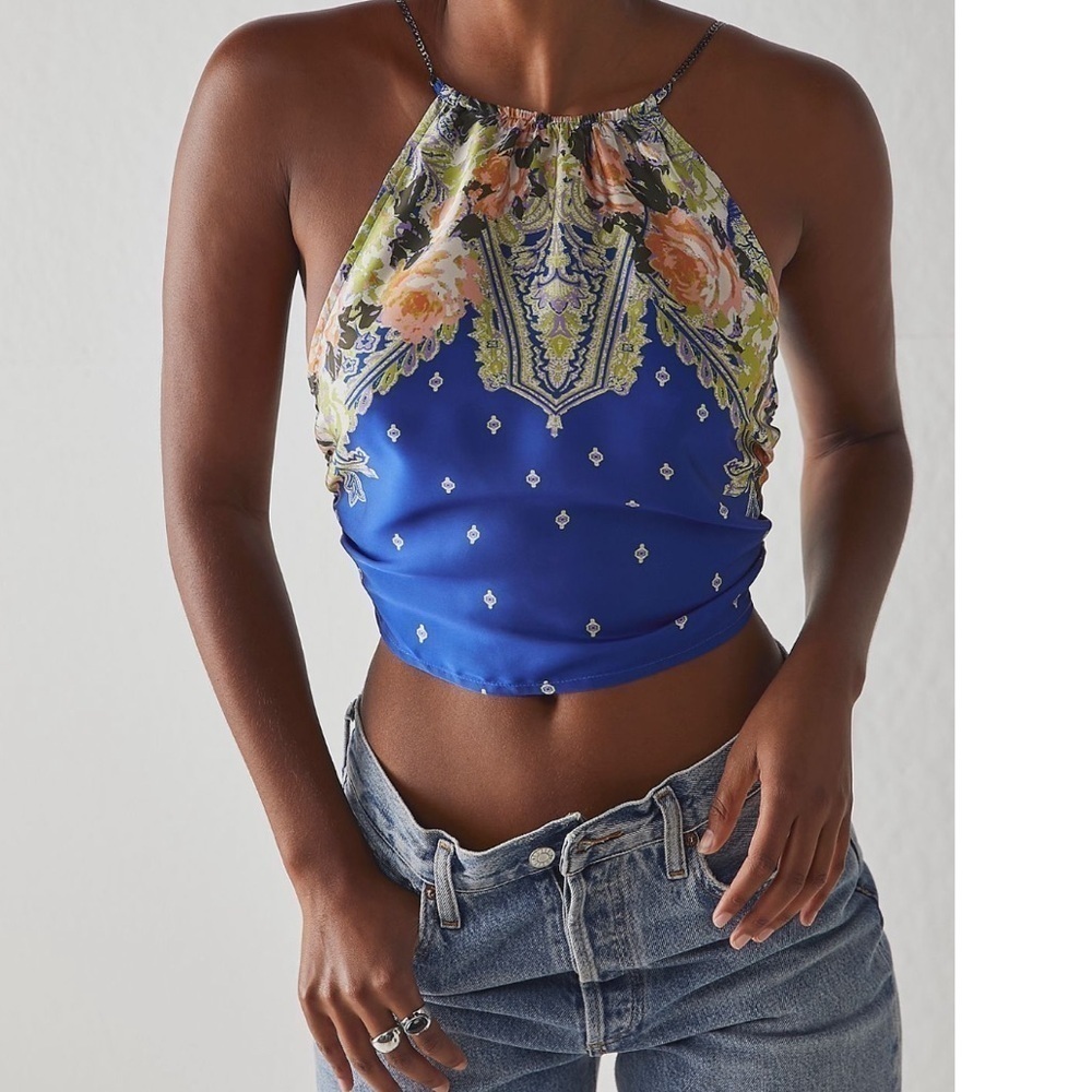 Free People For The Night Cami NWT black
